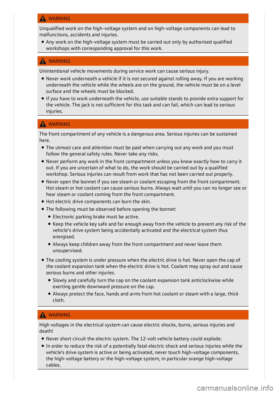 VOLKSWAGEN ID.3 2022  Owners Manual 