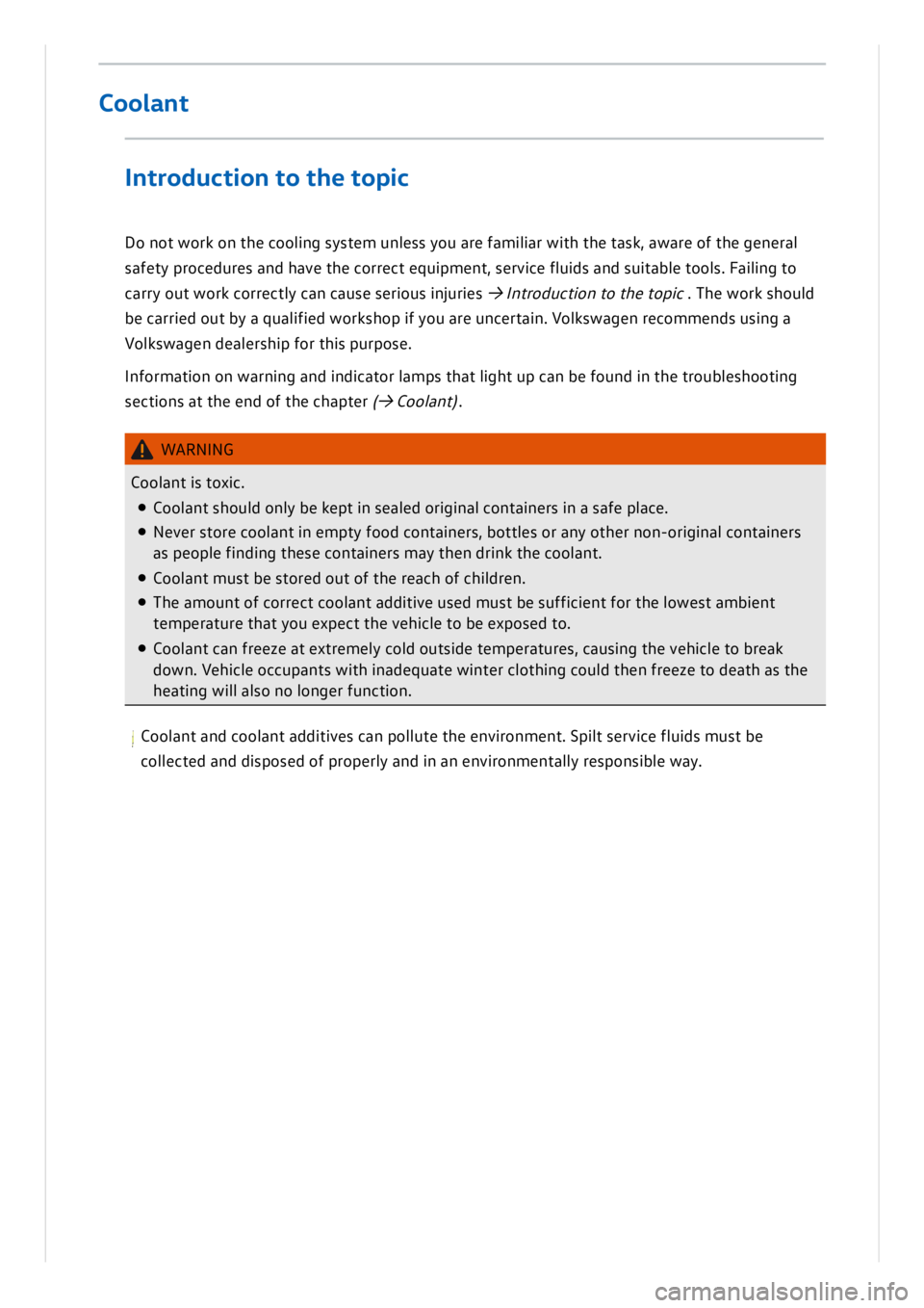 VOLKSWAGEN ID.3 2022  Owners Manual 