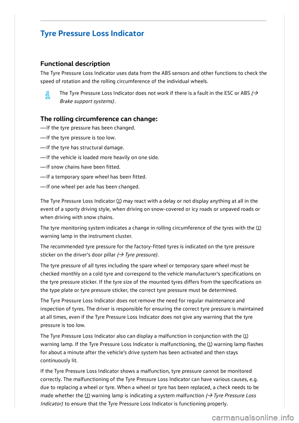 VOLKSWAGEN ID.3 2022  Owners Manual 