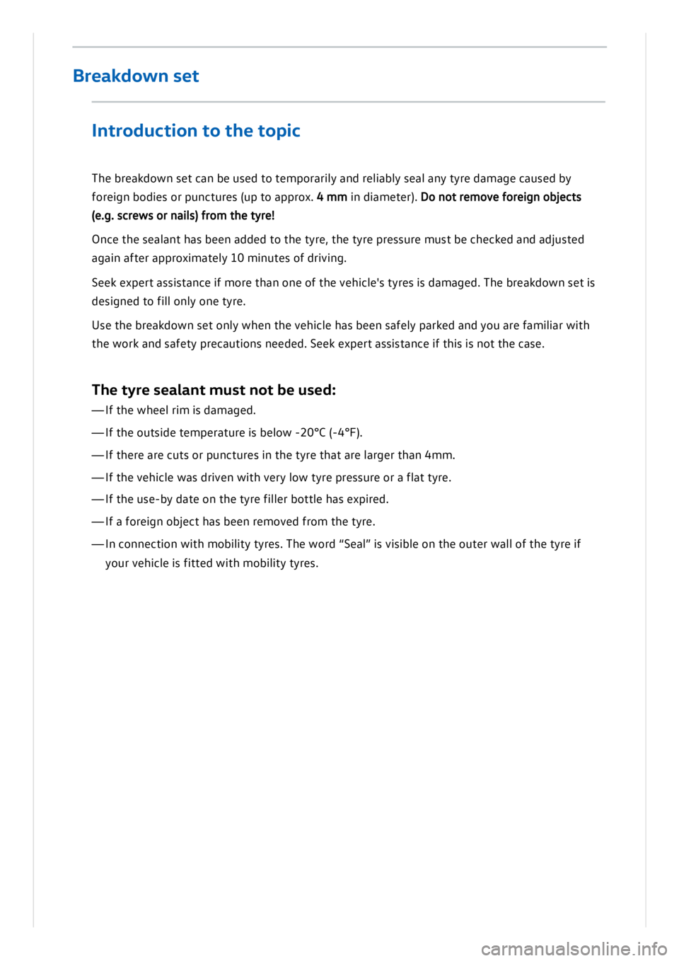 VOLKSWAGEN ID.3 2022  Owners Manual 