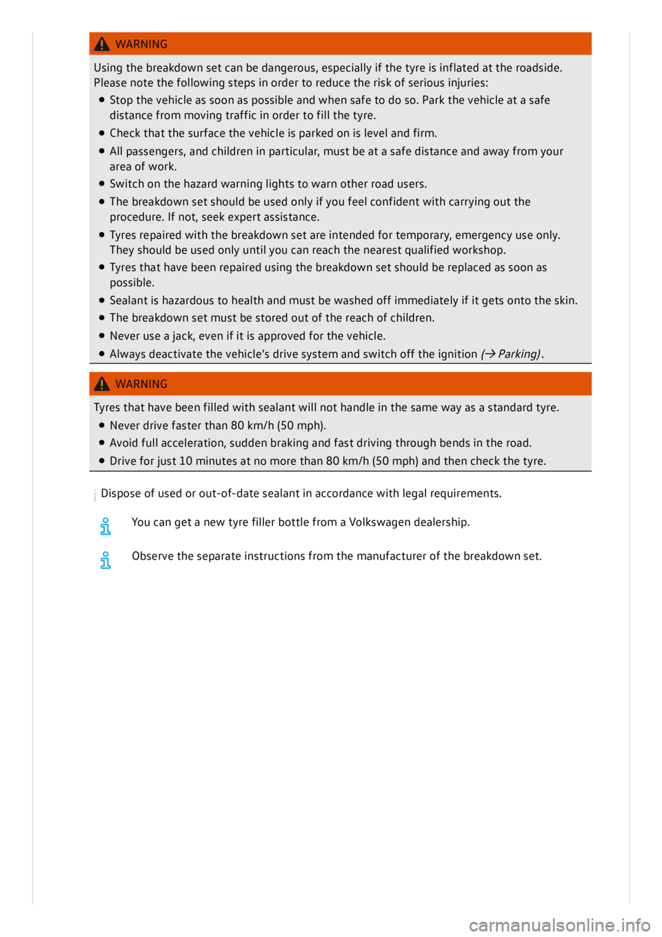 VOLKSWAGEN ID.3 2022  Owners Manual 