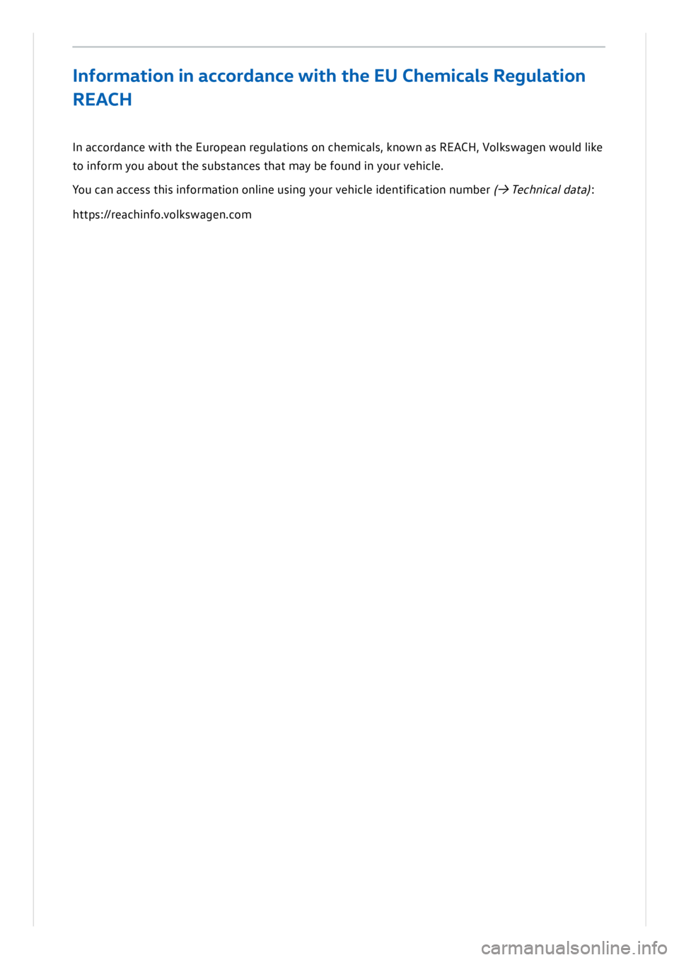 VOLKSWAGEN ID.3 2022  Owners Manual 