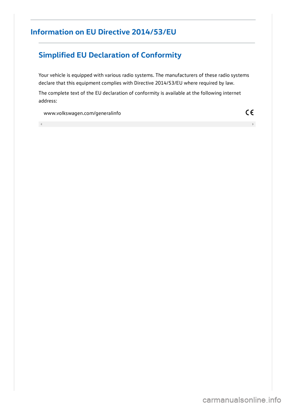 VOLKSWAGEN ID.3 2022  Owners Manual 
