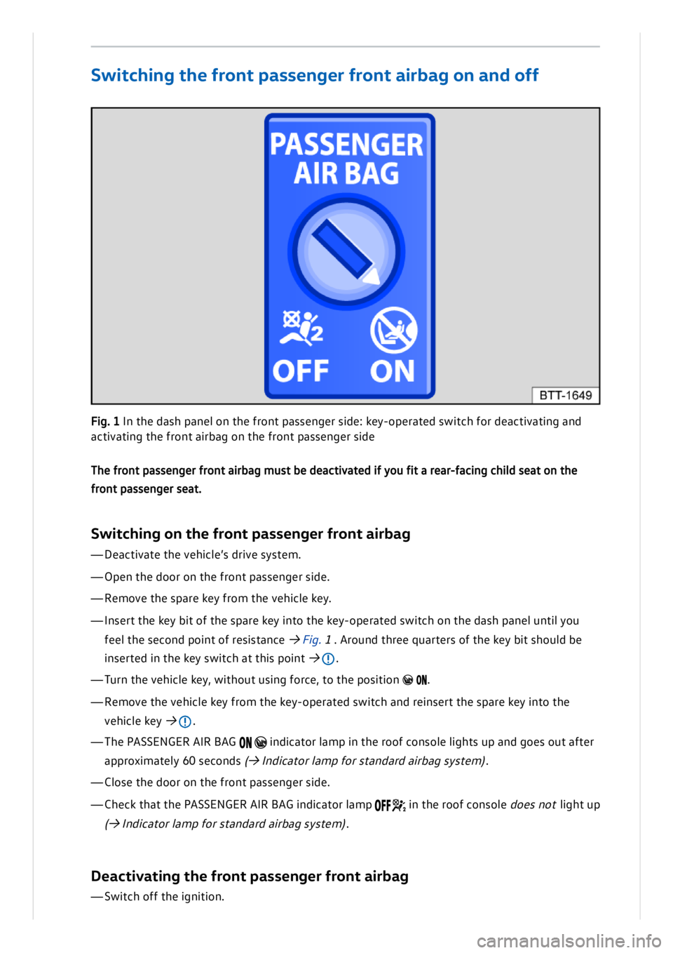 VOLKSWAGEN ID.3 2022  Owners Manual 