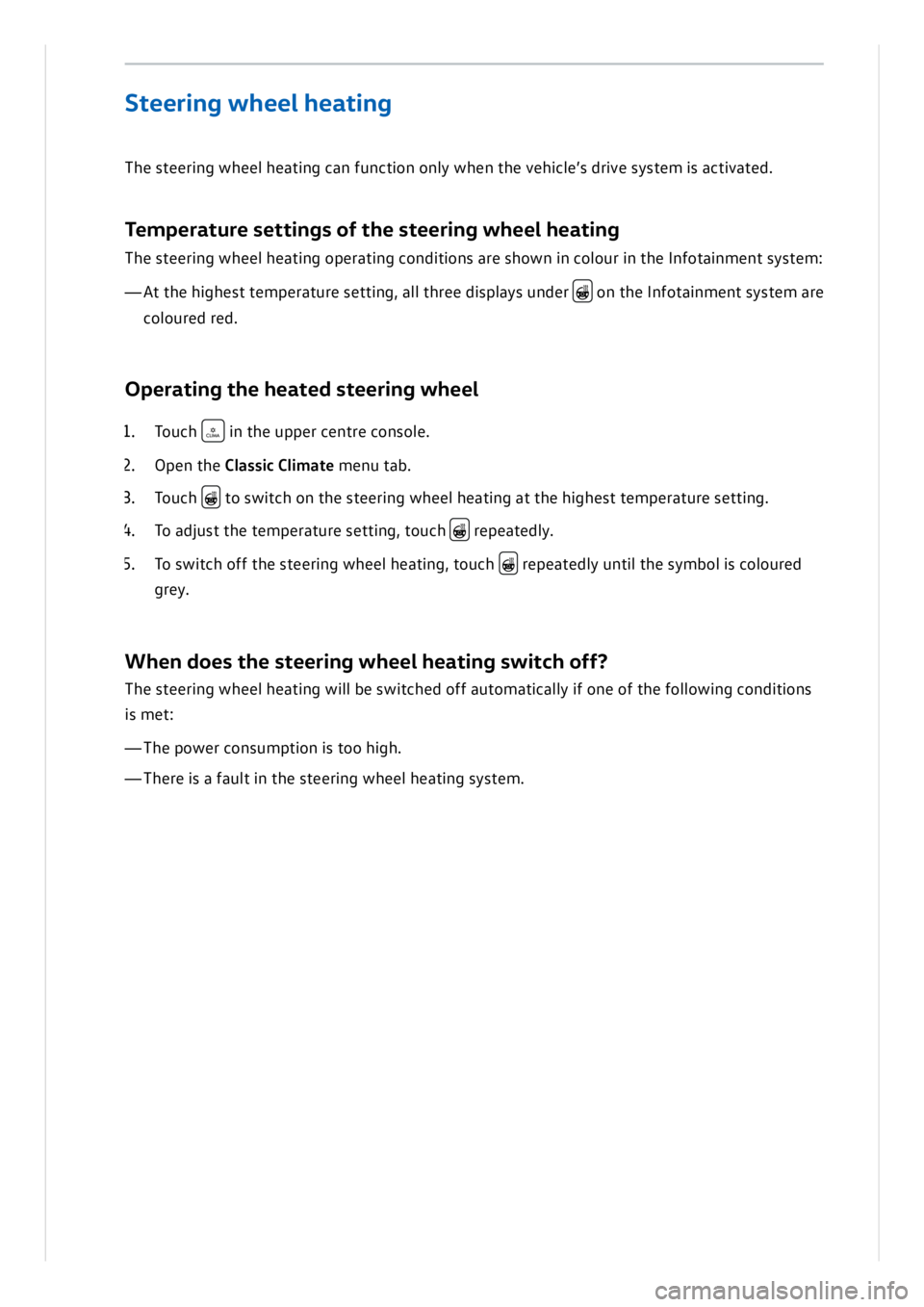 VOLKSWAGEN ID.3 2021  Owners Manual 