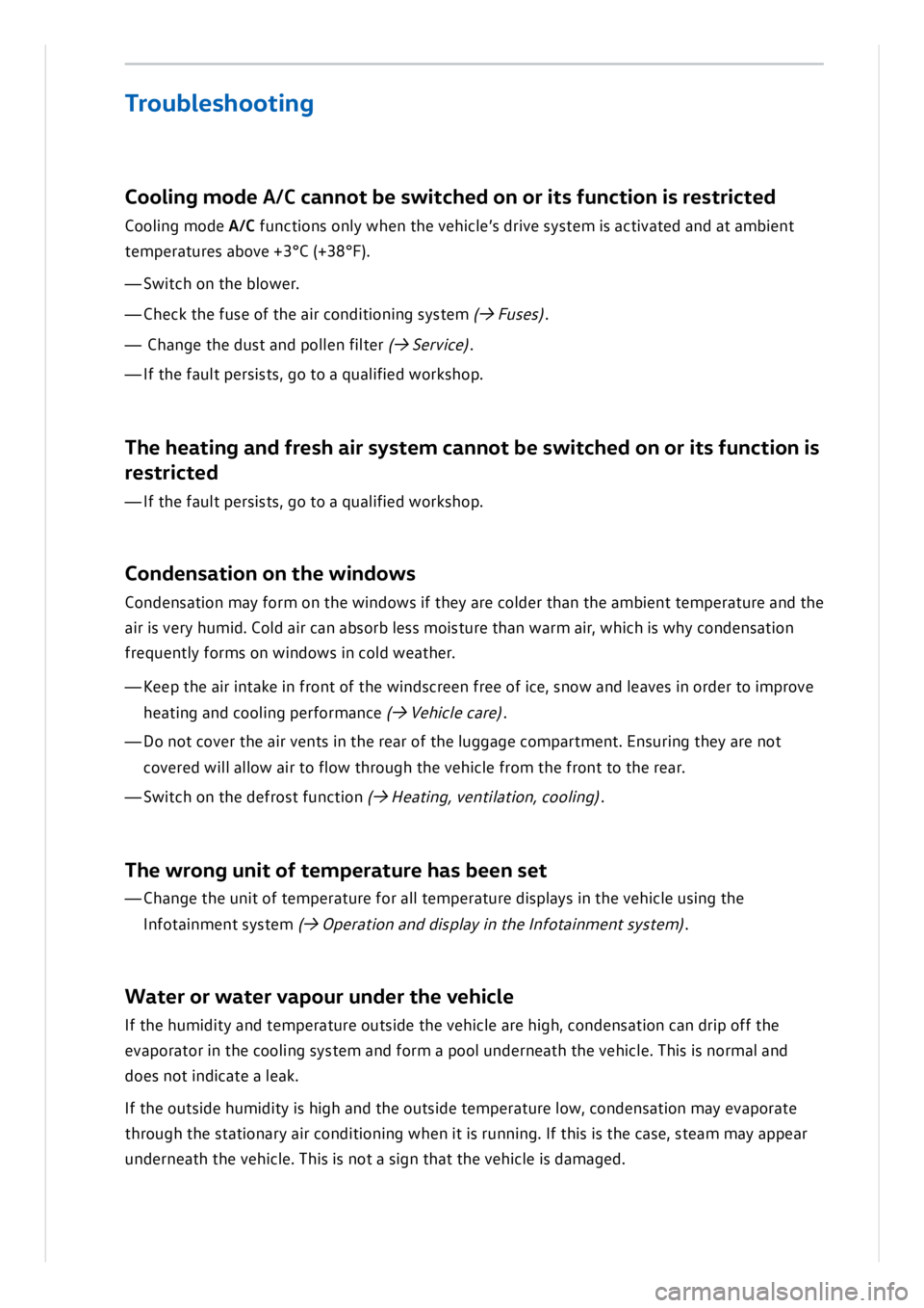 VOLKSWAGEN ID.3 2021  Owners Manual 