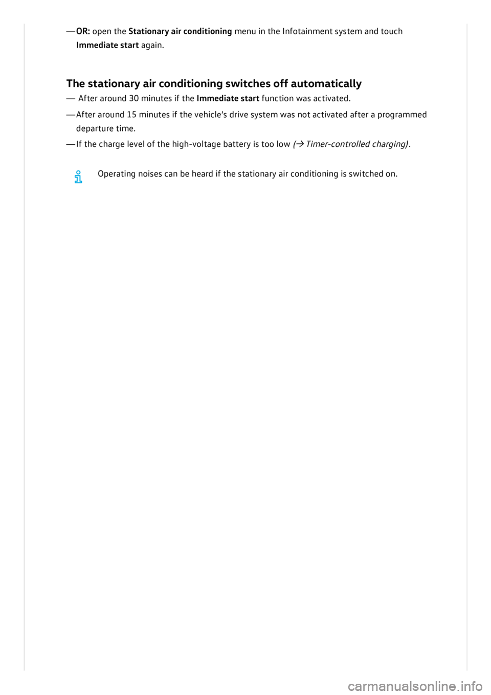VOLKSWAGEN ID.3 2021  Owners Manual 