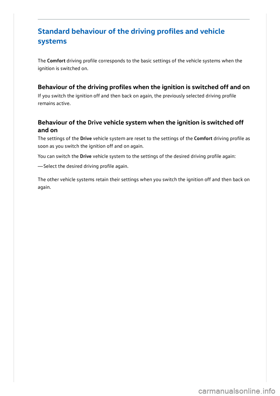 VOLKSWAGEN ID.3 2021  Owners Manual 