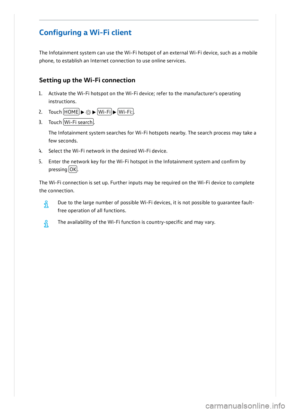 VOLKSWAGEN ID.3 2021  Owners Manual 