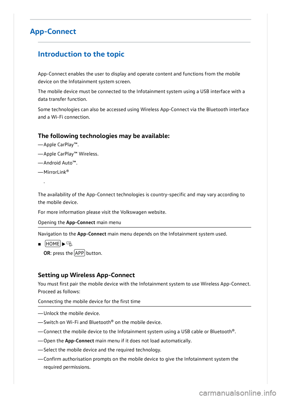 VOLKSWAGEN ID.3 2021  Owners Manual 