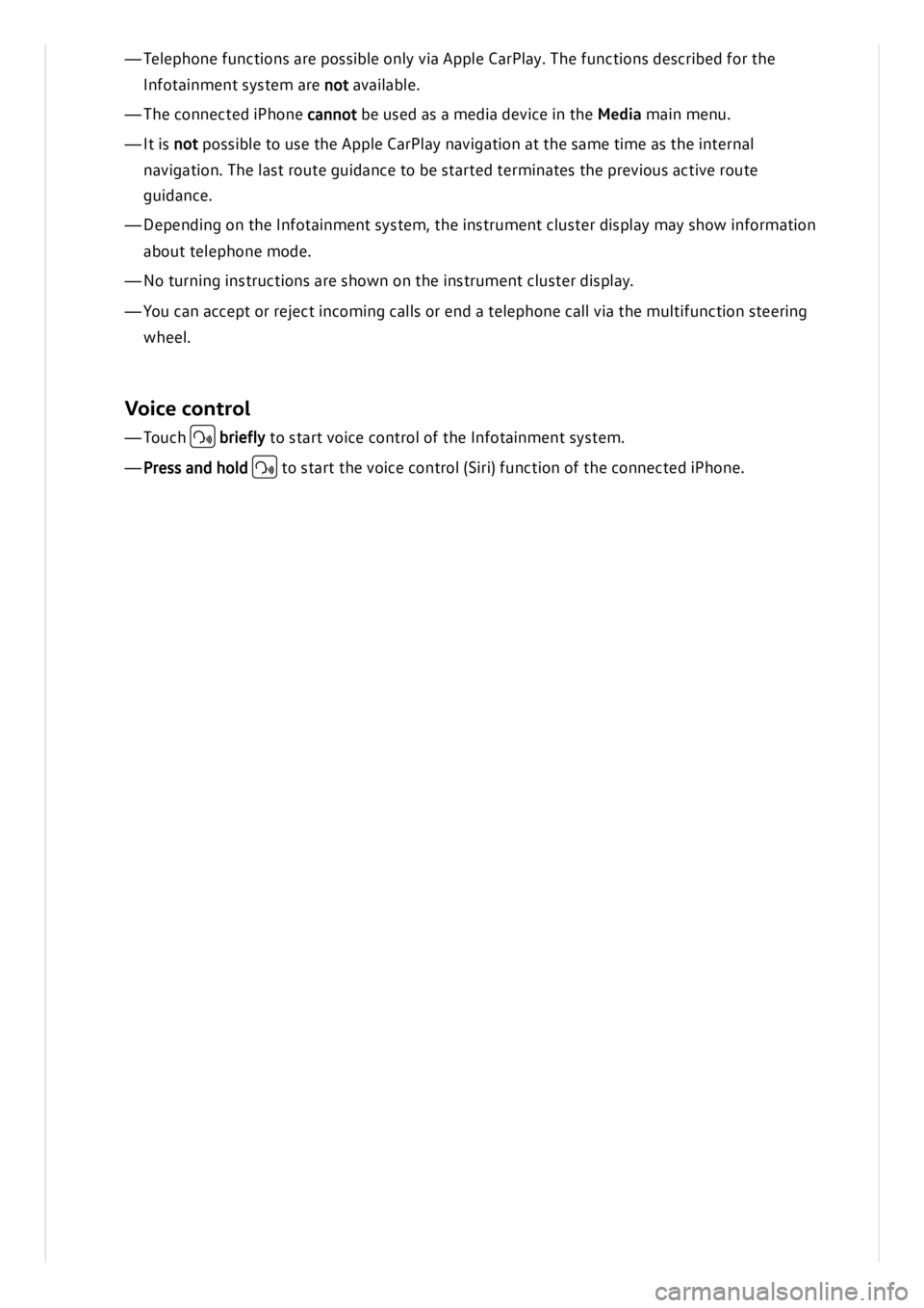 VOLKSWAGEN ID.3 2021  Owners Manual 
