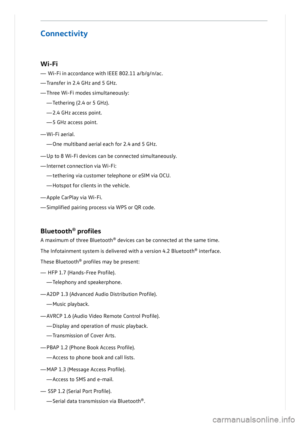 VOLKSWAGEN ID.3 2021  Owners Manual 