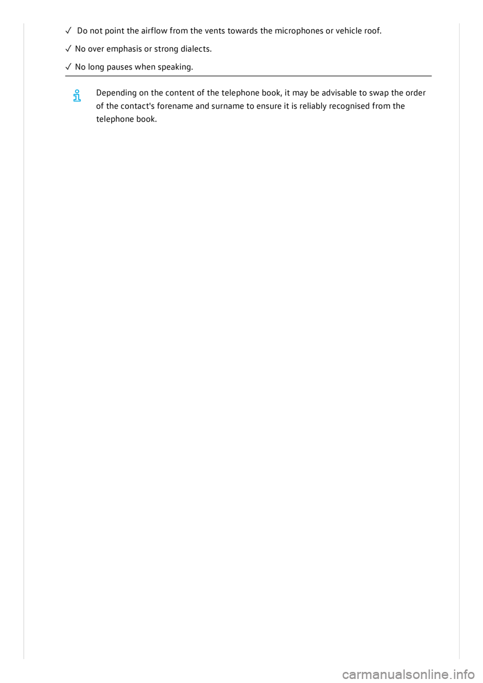 VOLKSWAGEN ID.3 2021  Owners Manual 