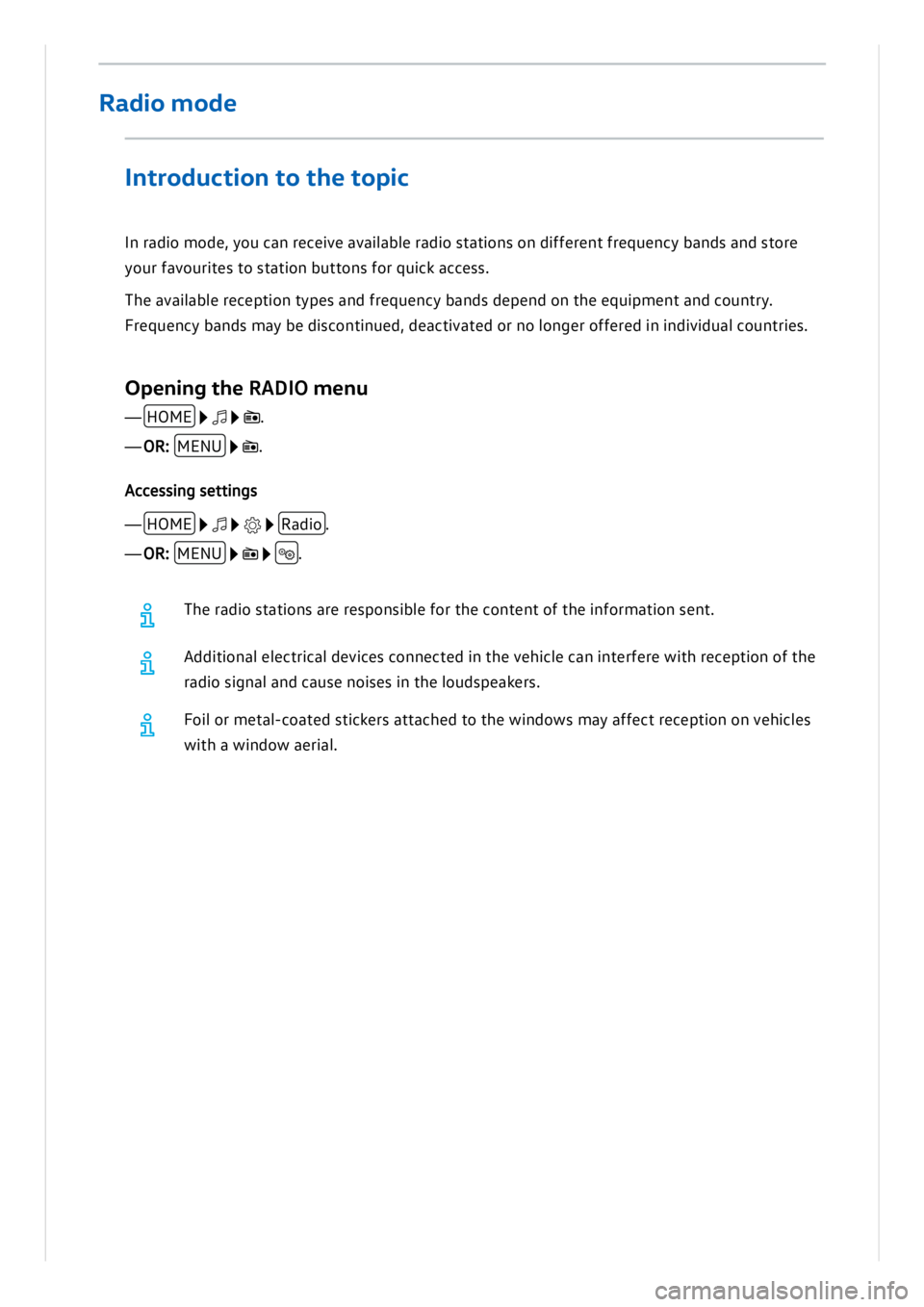 VOLKSWAGEN ID.3 2021  Owners Manual 