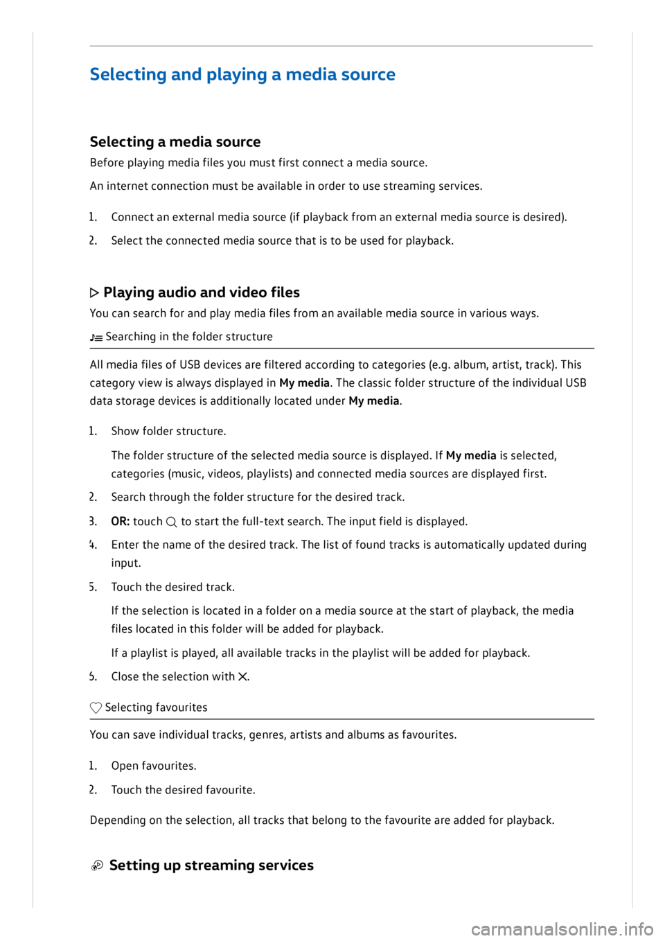 VOLKSWAGEN ID.3 2021  Owners Manual 