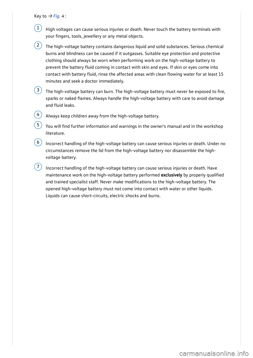 VOLKSWAGEN ID.3 2021  Owners Manual 