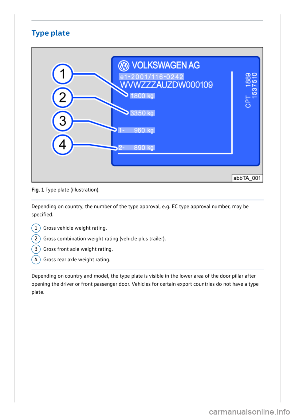 VOLKSWAGEN ID.3 2021  Owners Manual 