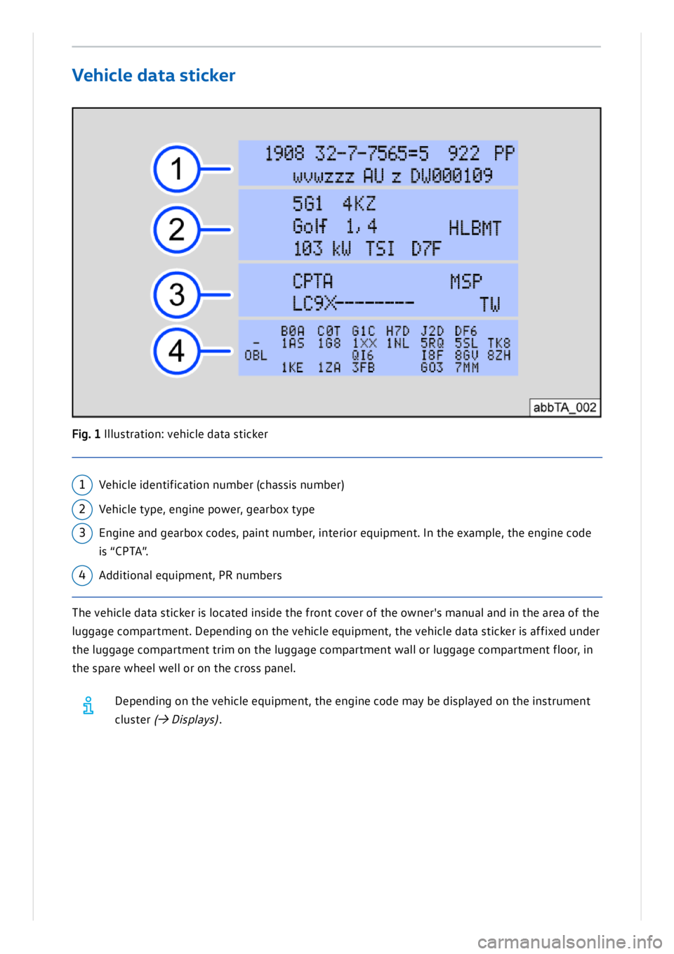 VOLKSWAGEN ID.3 2021  Owners Manual 