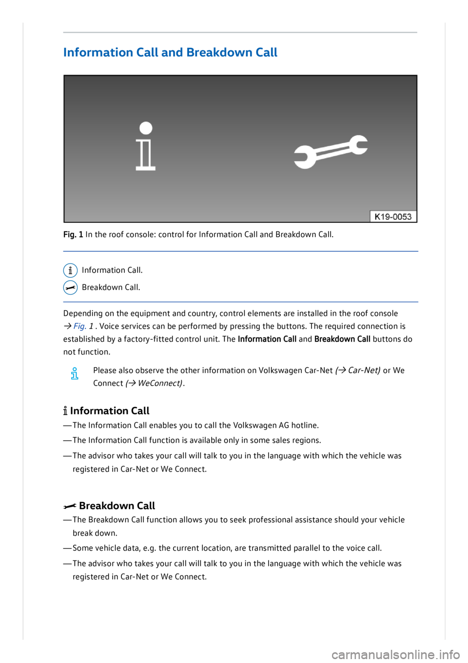 VOLKSWAGEN ID.3 2019  Owners Manual 