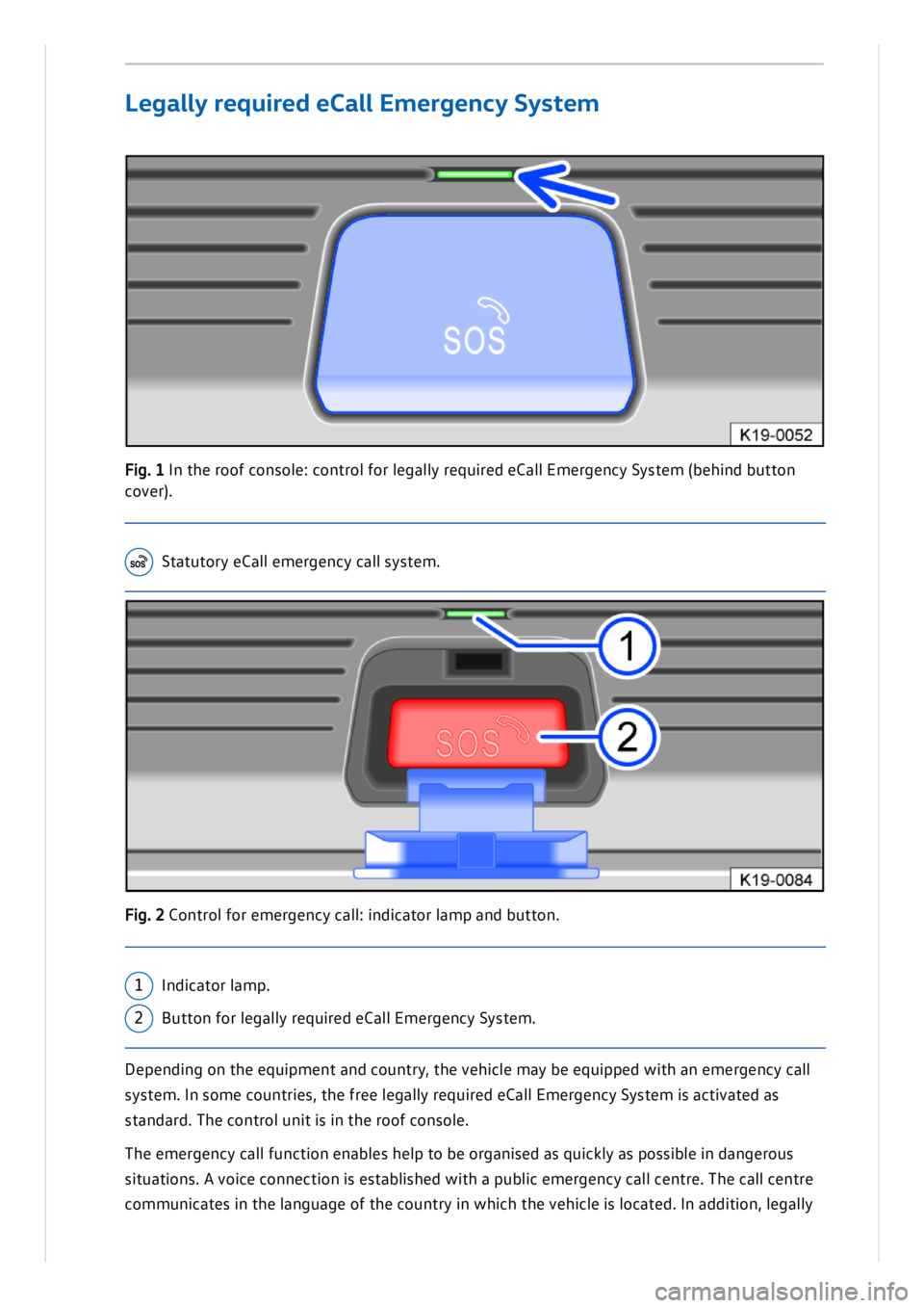 VOLKSWAGEN ID.3 2019  Owners Manual 