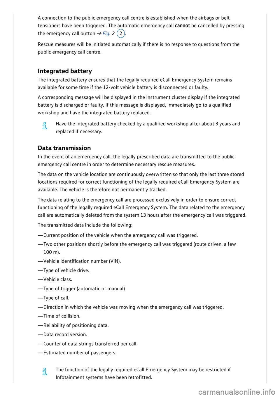 VOLKSWAGEN ID.3 2019  Owners Manual 