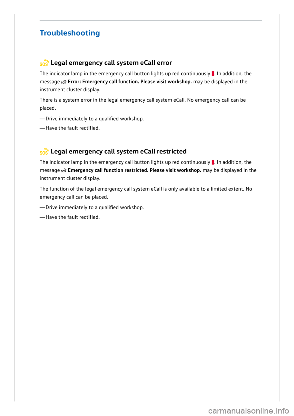 VOLKSWAGEN ID.3 2019  Owners Manual 