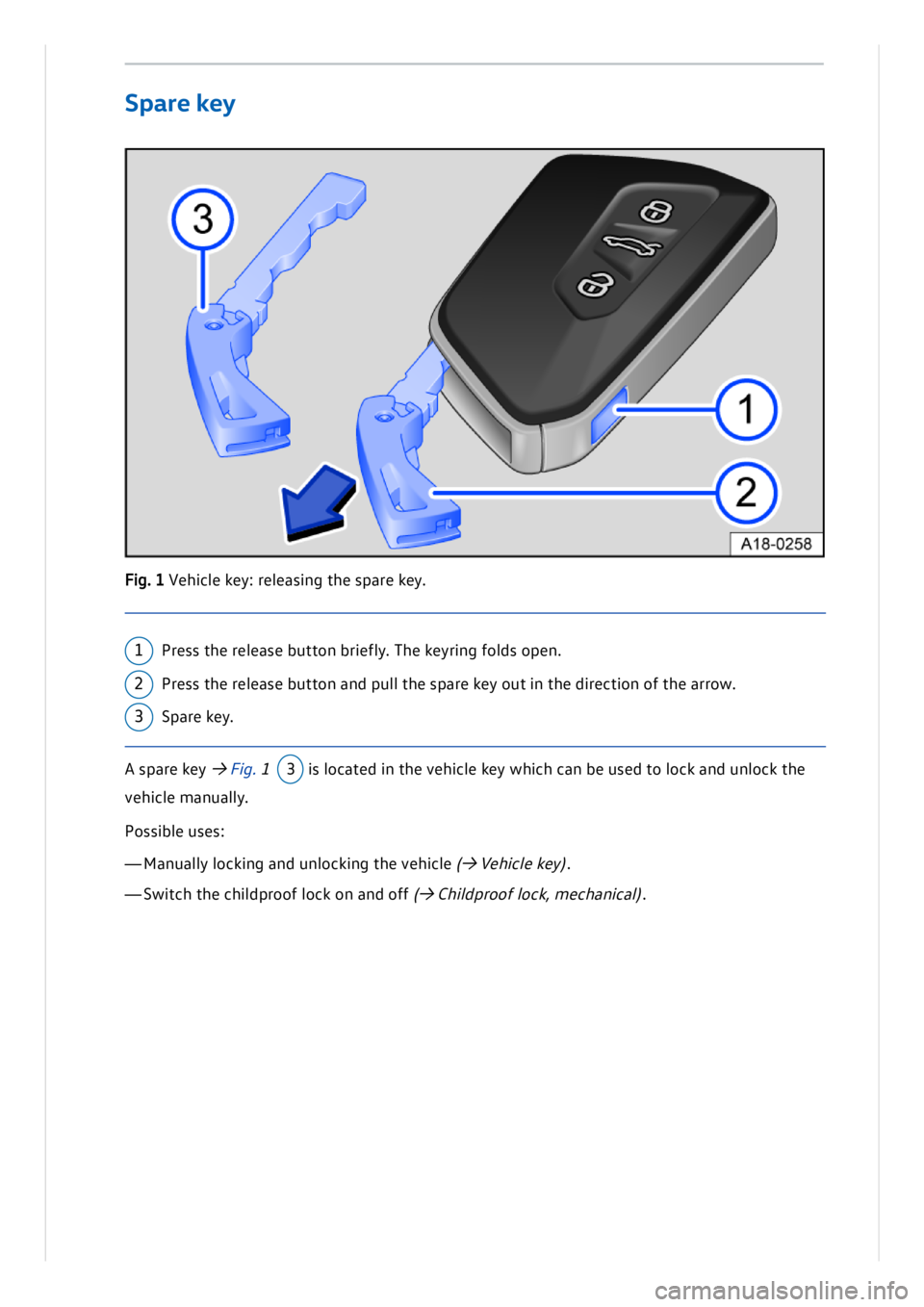 VOLKSWAGEN ID.3 2019  Owners Manual 