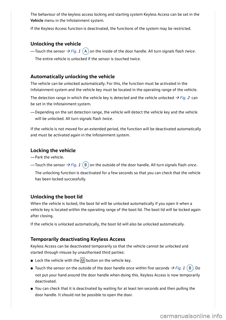 VOLKSWAGEN ID.3 2019  Owners Manual 