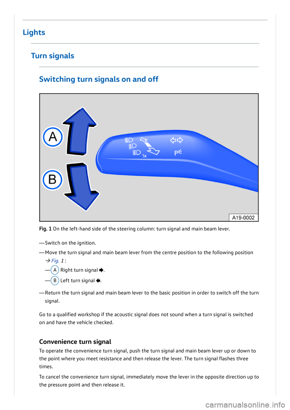 VOLKSWAGEN ID.3 2019  Owners Manual 