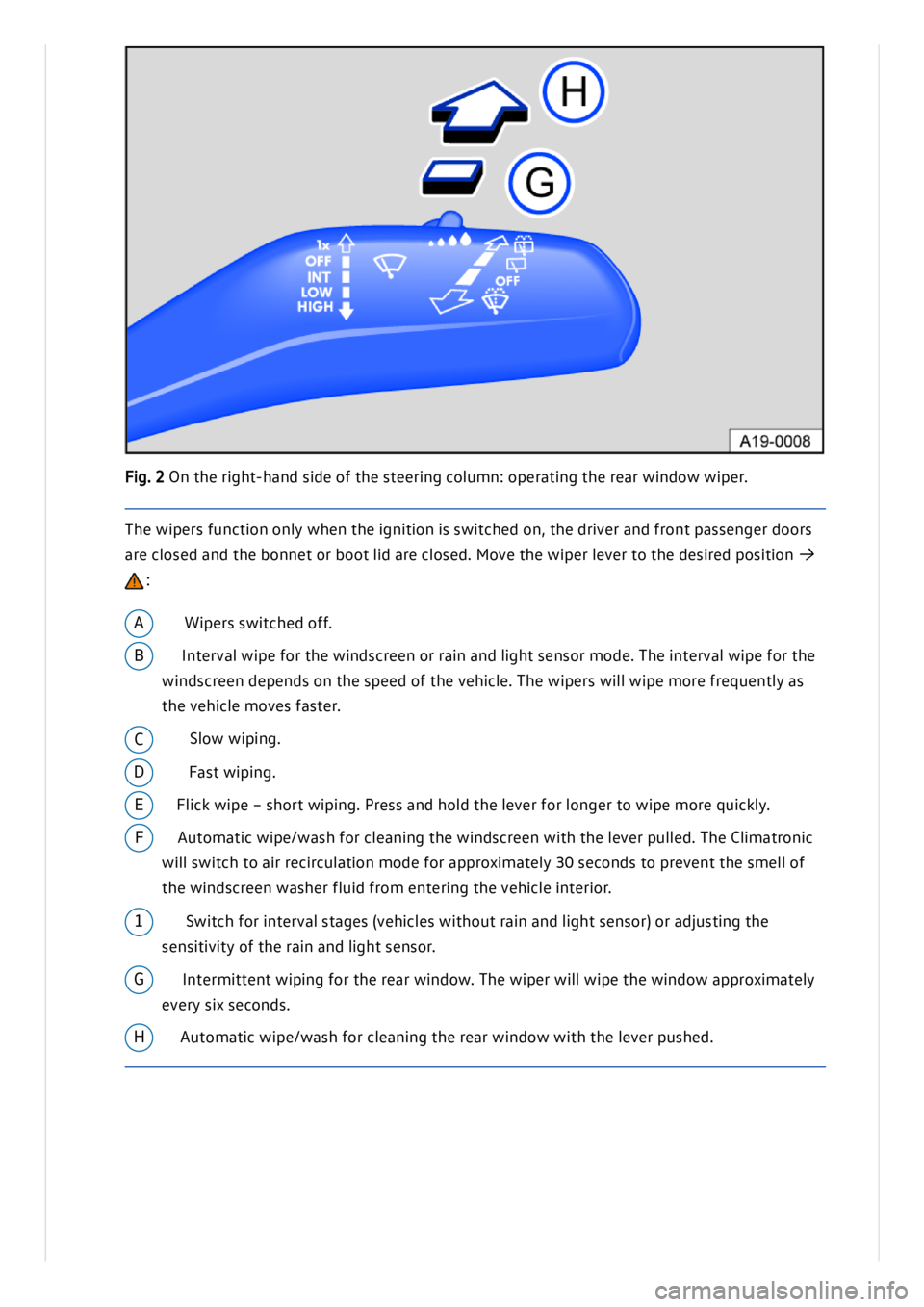 VOLKSWAGEN ID.3 2019  Owners Manual 