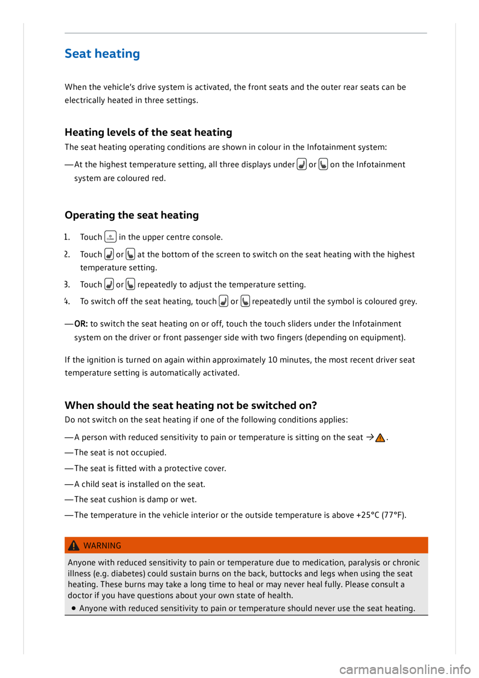 VOLKSWAGEN ID.3 2019  Owners Manual 