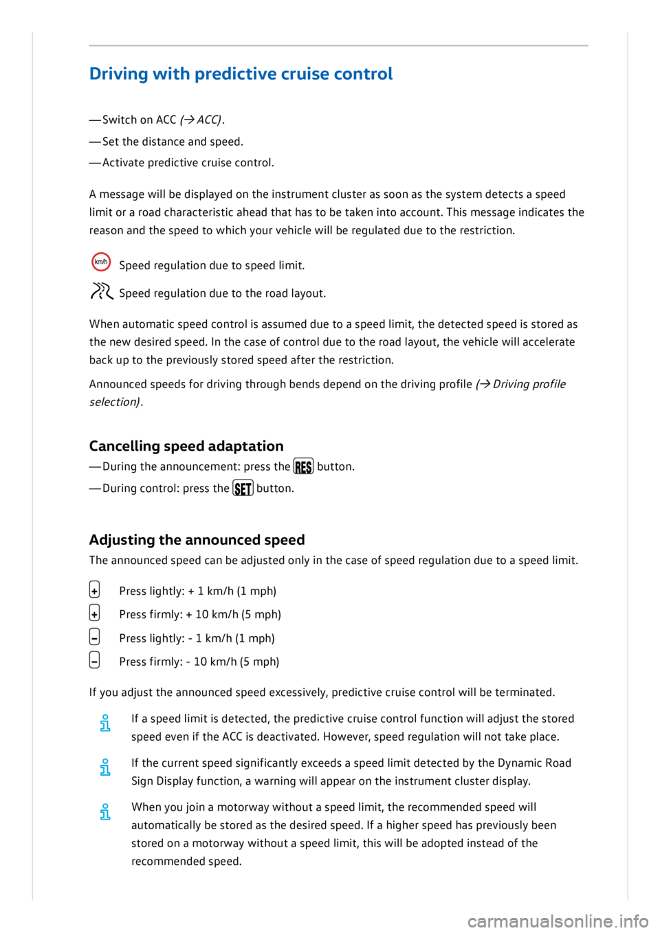 VOLKSWAGEN ID.3 2019  Owners Manual 