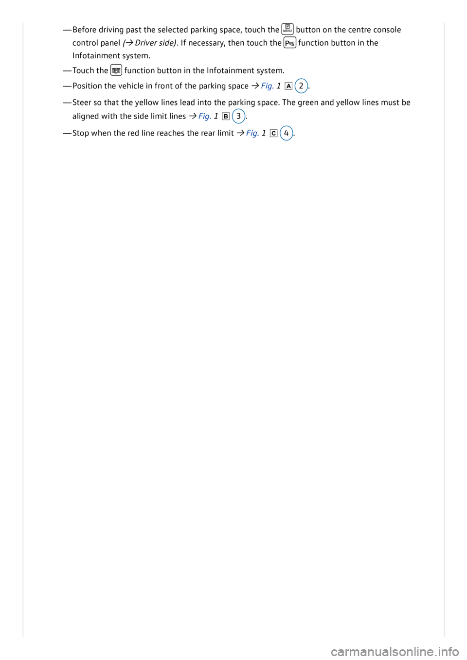 VOLKSWAGEN ID.3 2019  Owners Manual 