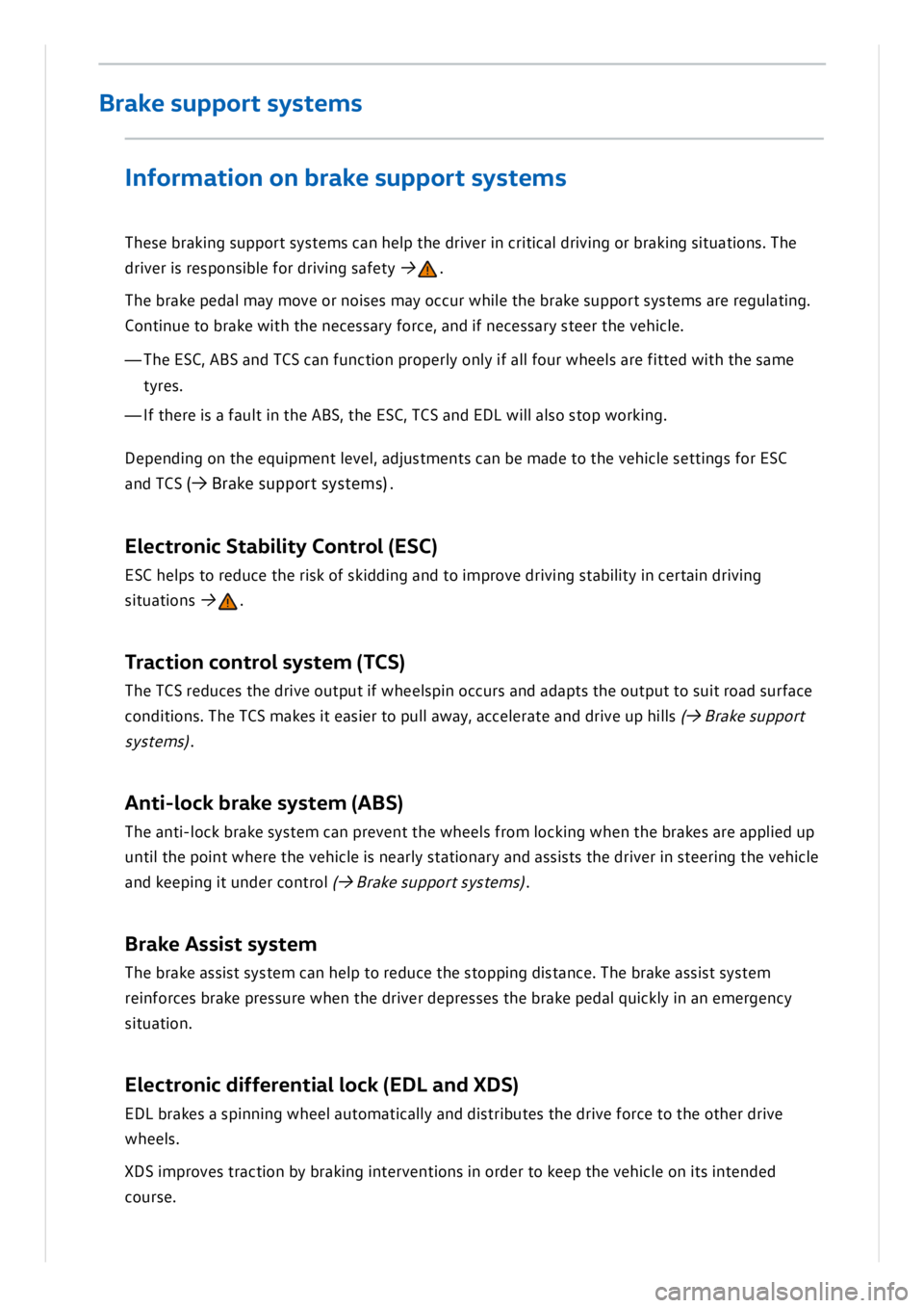 VOLKSWAGEN ID.3 2019  Owners Manual 