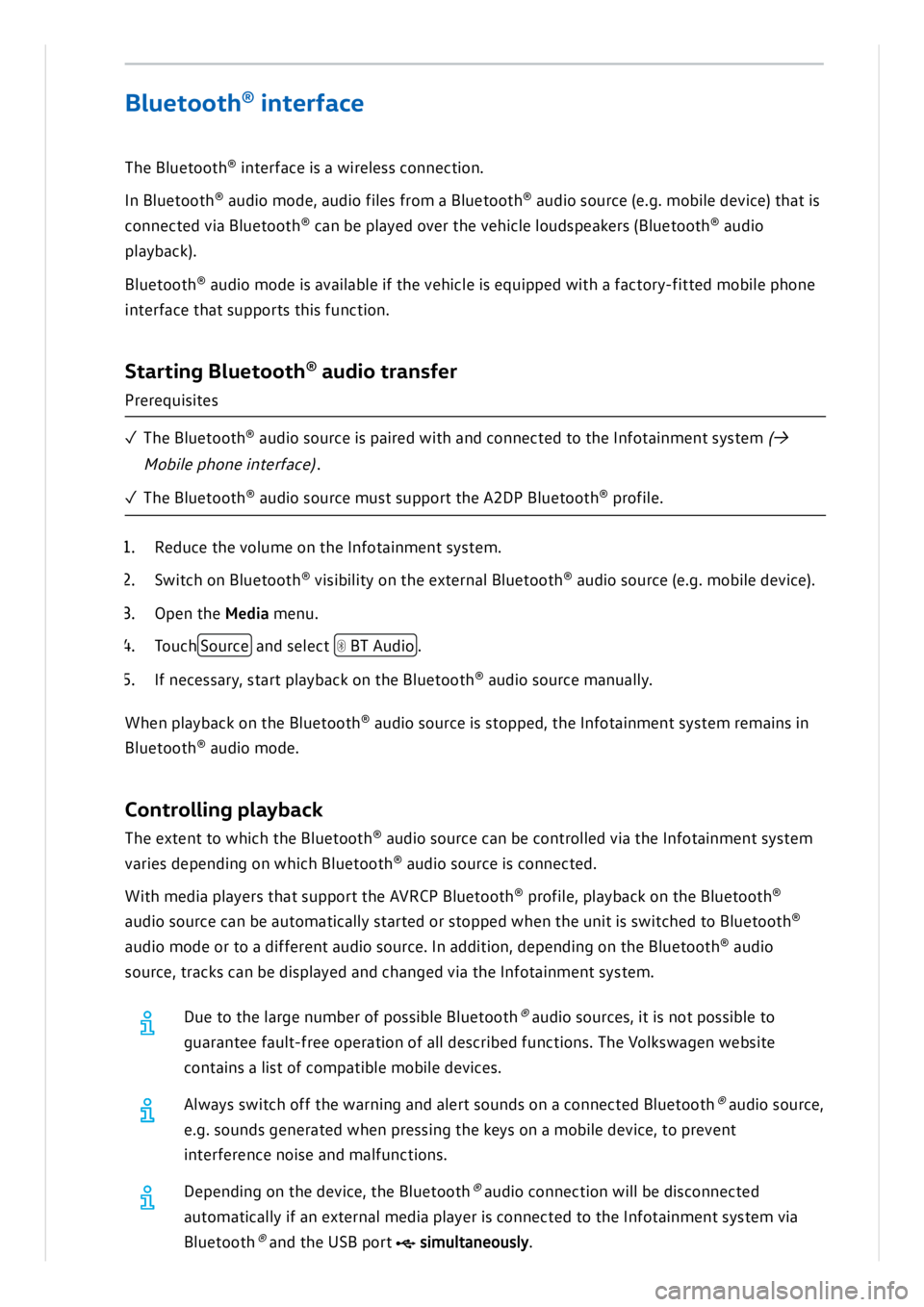 VOLKSWAGEN ID.3 2019  Owners Manual 