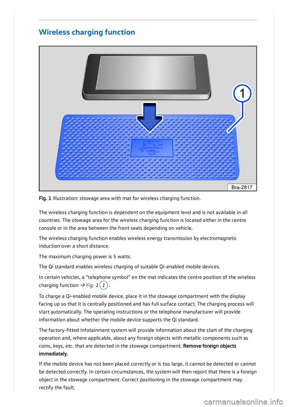 VOLKSWAGEN ID.3 2019  Owners Manual 