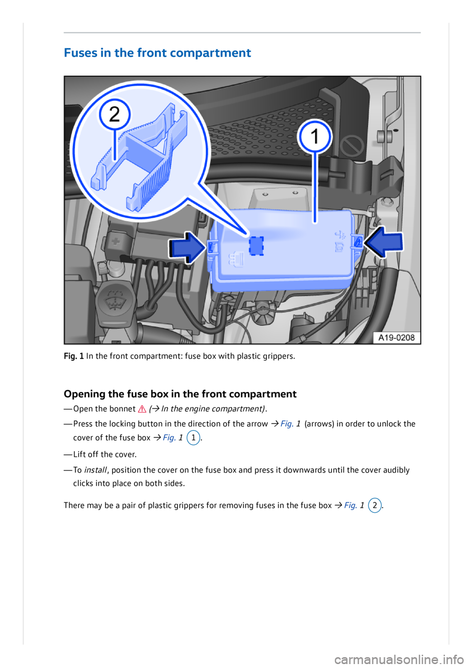 VOLKSWAGEN ID.3 2019  Owners Manual 