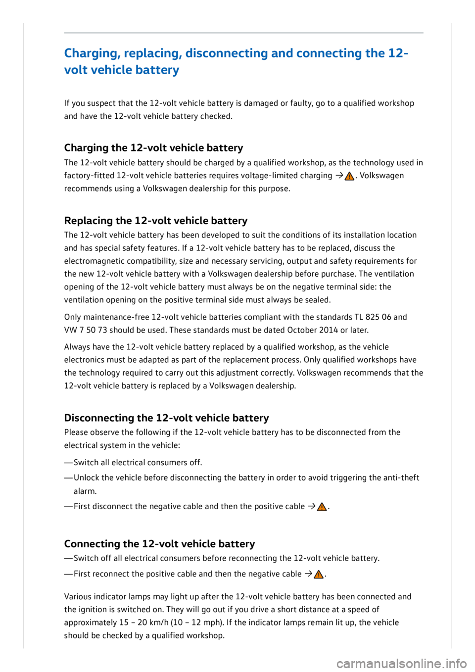 VOLKSWAGEN ID.3 2019  Owners Manual 