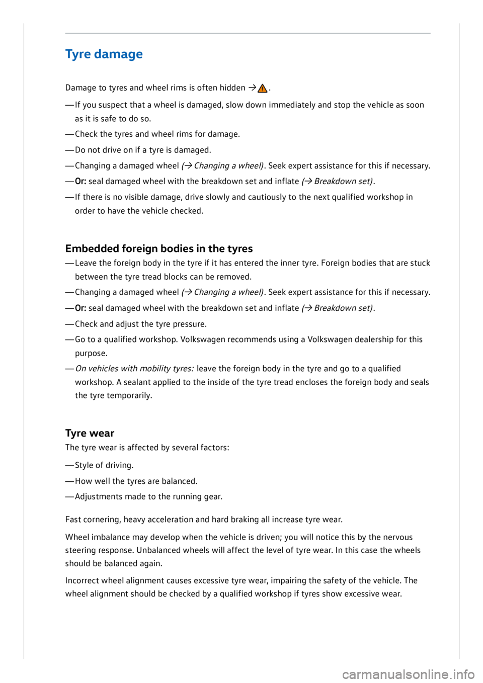 VOLKSWAGEN ID.3 2019  Owners Manual 