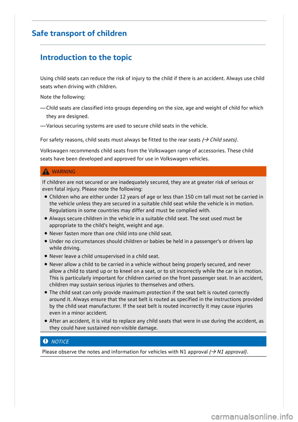 VOLKSWAGEN ID.3 2019  Owners Manual 