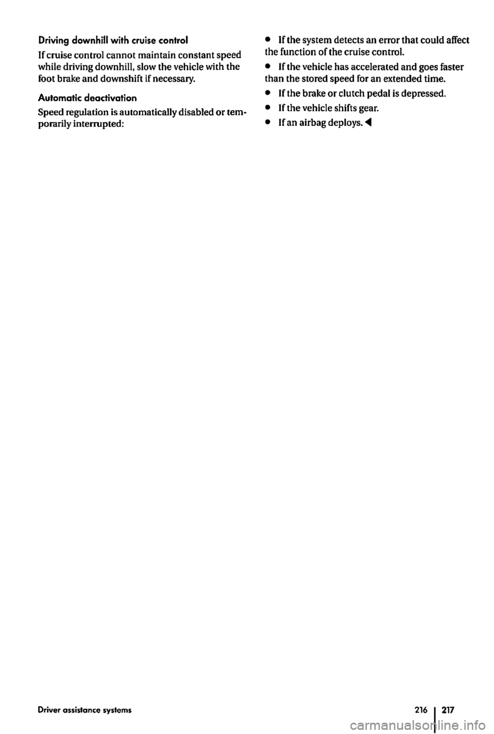 VOLKSWAGEN GOLF PLUS 2012  Owners Manual Driving  