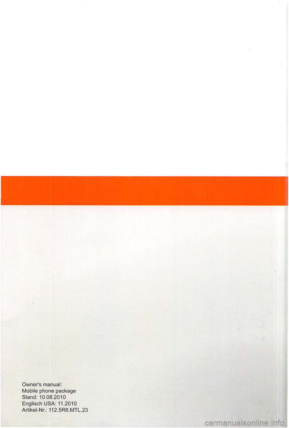 VOLKSWAGEN GOLF PLUS 2012  Owners Manual 