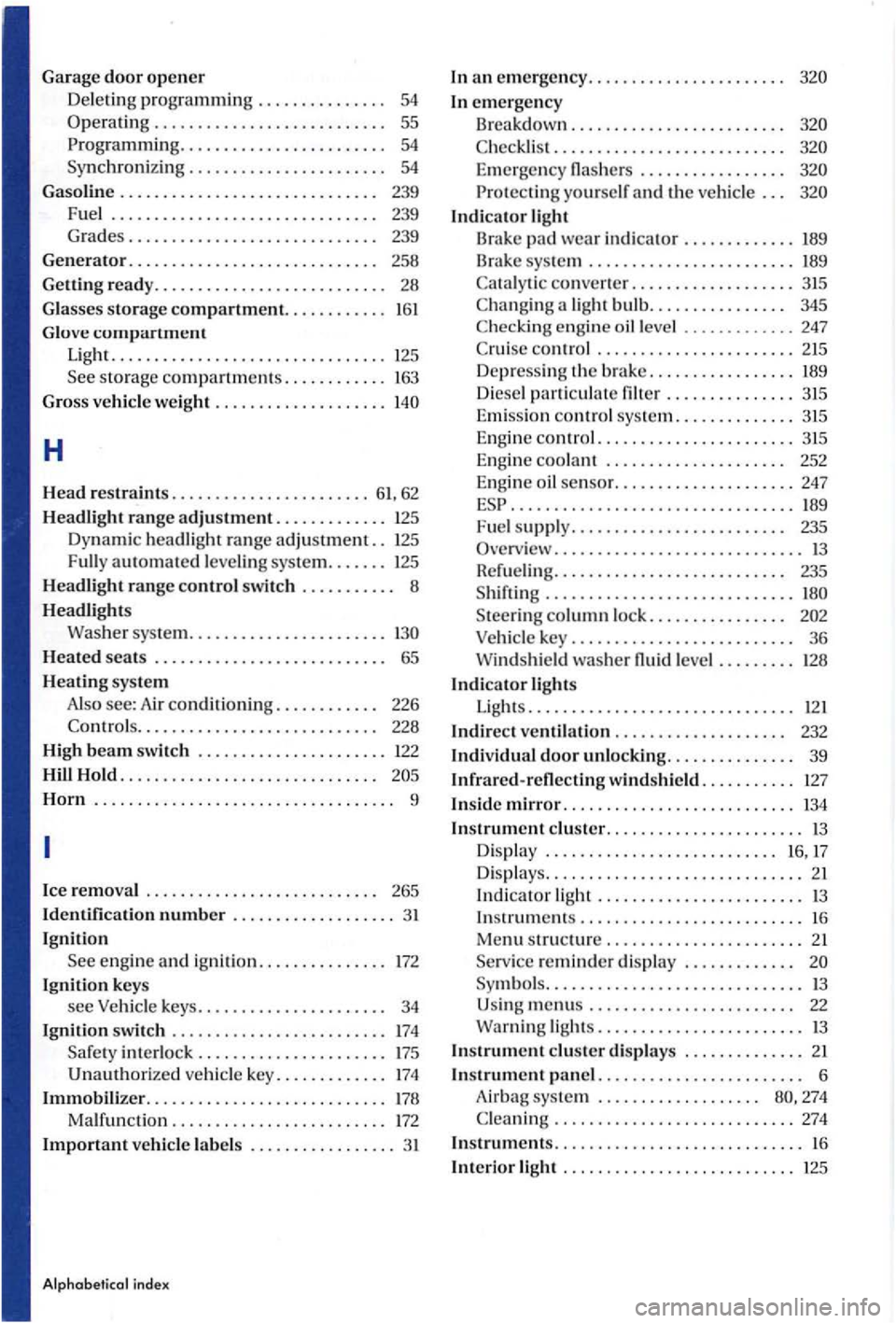 VOLKSWAGEN GOLF PLUS 2006 Owners Manual Garage door opener
De leti ng programming . . . . . . . . . . . . . . . 54
. . . . . . . . . . . . . . . . . . . . . . . . . . . 55
. . . . . . . . . . . . . . . . . . . . . . . 54
Synchr VOLKSWAGEN GOLF PLUS 2006 Owners Manual Garage door opener
De leti ng programming . . . . . . . . . . . . . . . 54
. . . . . . . . . . . . . . . . . . . . . . . . . . . 55
. . . . . . . . . . . . . . . . . . . . . . . 54
Synchr