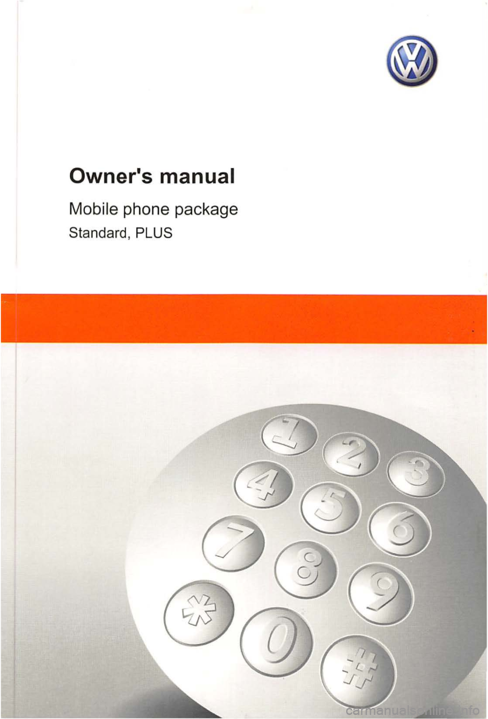 VOLKSWAGEN GOLF PLUS 2006  Owners Manual Owners 
.  . . ..  