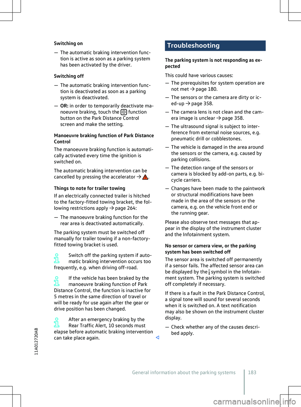 VOLKSWAGEN ID.5 2022  Owners Manual Switching on
