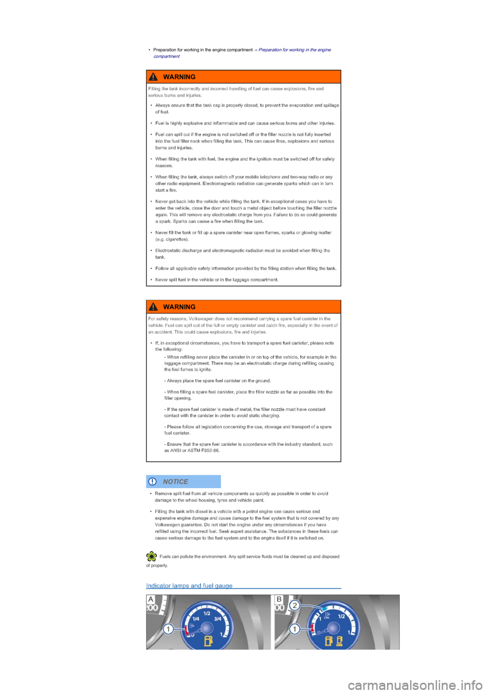 VOLKSWAGEN UP! 2015  Owners Manual \f