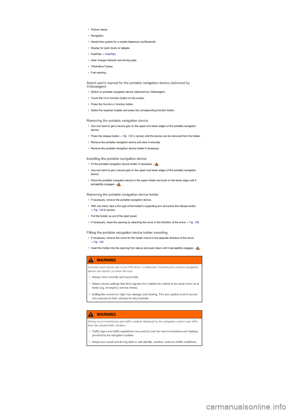VOLKSWAGEN UP! 2015  Owners Manual \f