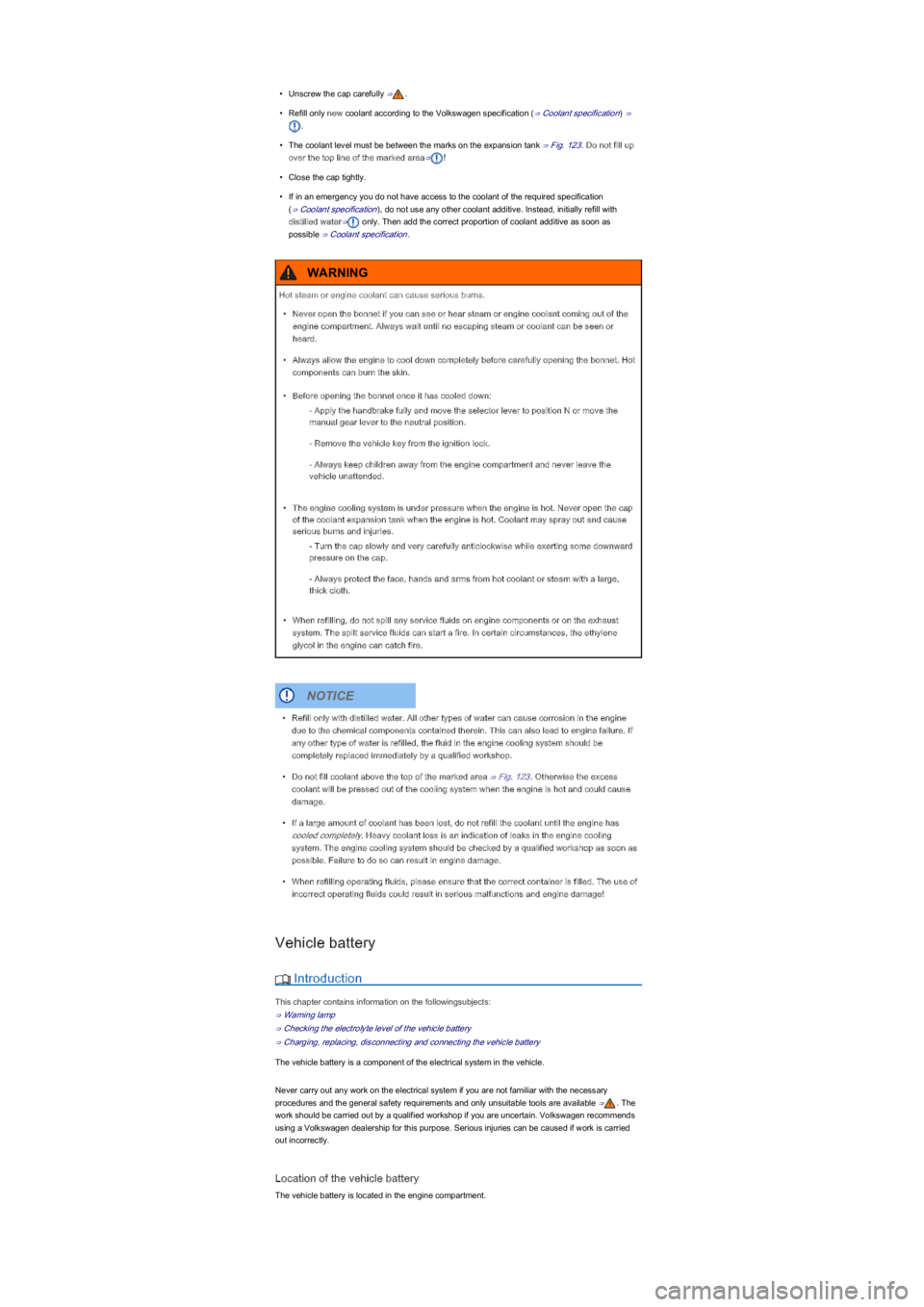 VOLKSWAGEN UP! 2012  Owners Manual \f