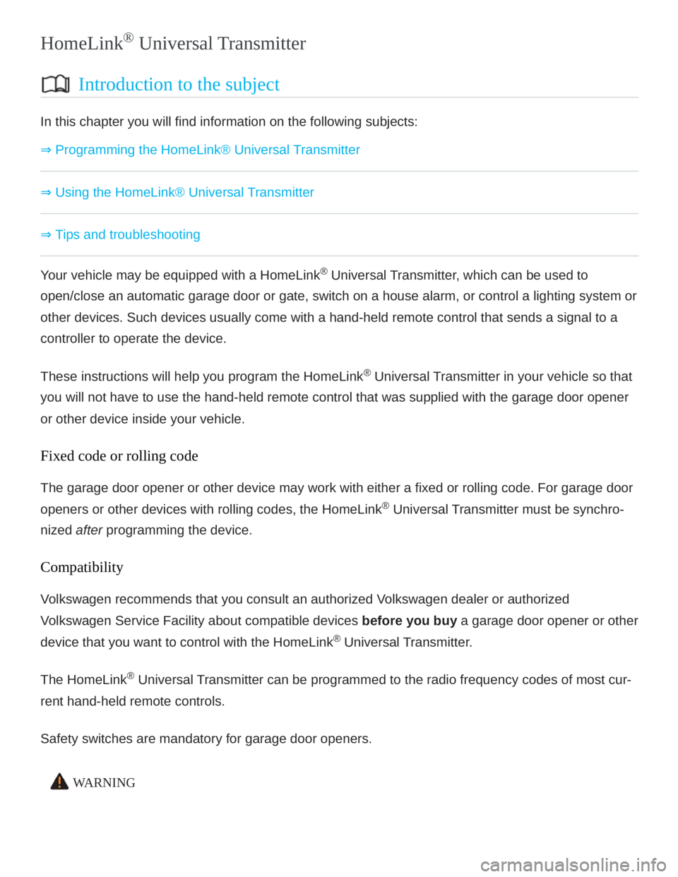 VOLKSWAGEN ATLAS 2022  Owners Manual 