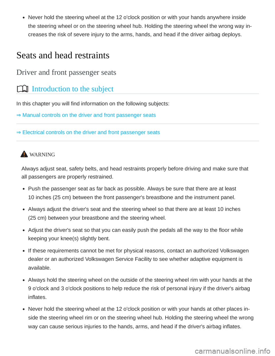VOLKSWAGEN ATLAS 2022  Owners Manual 